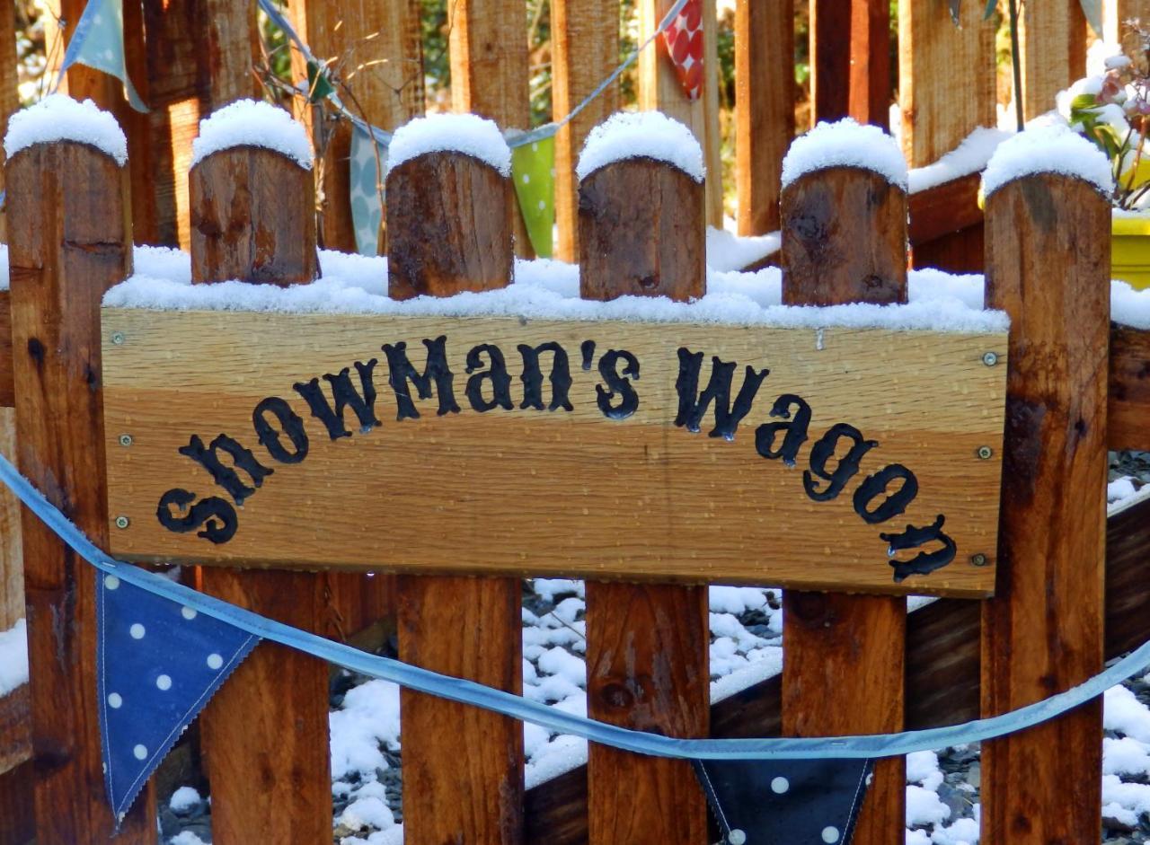 Showman'S Wagon At Coed Cae Dolgellau Eksteriør bilde